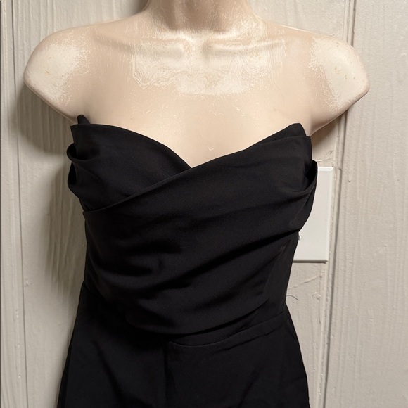 Klesis Black Strapless Mini Dress NWT Size M Elegant Cocktail Party - Picture 4 of 14